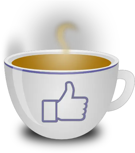 Coffee Facebook Like Free Icon Of Icons Taza De Cafe Whatsapp Png Facebook Like Logo