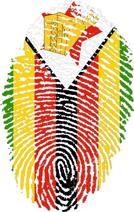 Download Zimbabwe Flag Fingerprint Country Pride Zimbabwe Flag Fingerprint Png Pride Flag Png