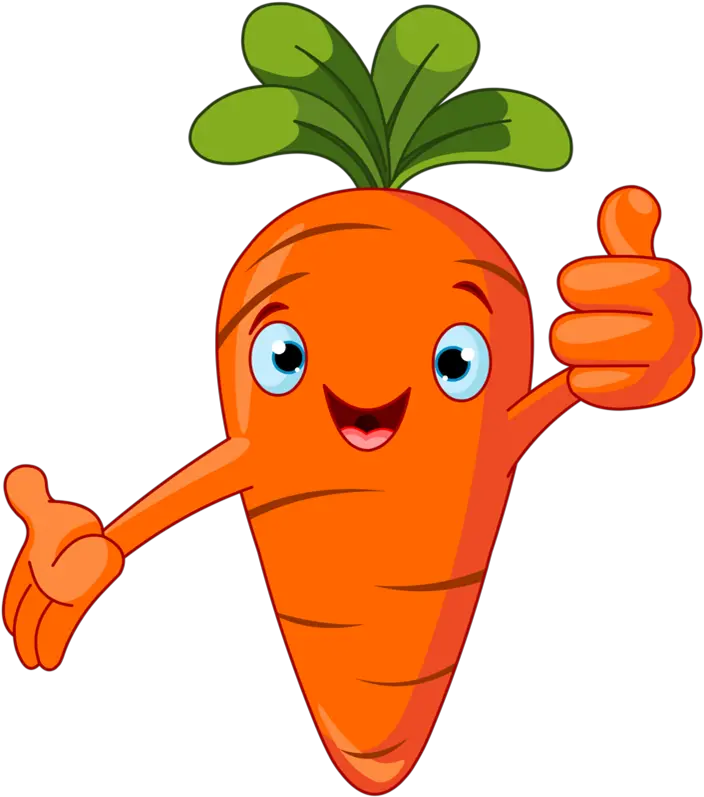 Clipart Png Carrot Transparent Free For Cartoon Vegetables Clipart Carrots Png