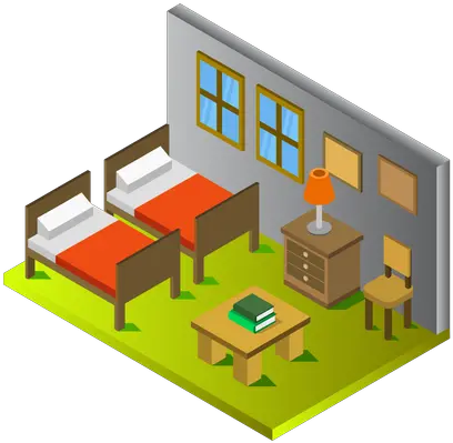 Bedroom Icon Download In Line Style Png Family Room Icon