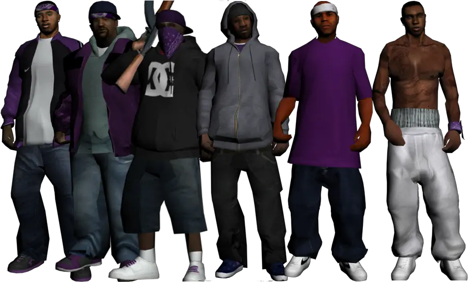 Gta 5 Gang Png Picture Gta Sa Ballas Skin Pack Gang Png