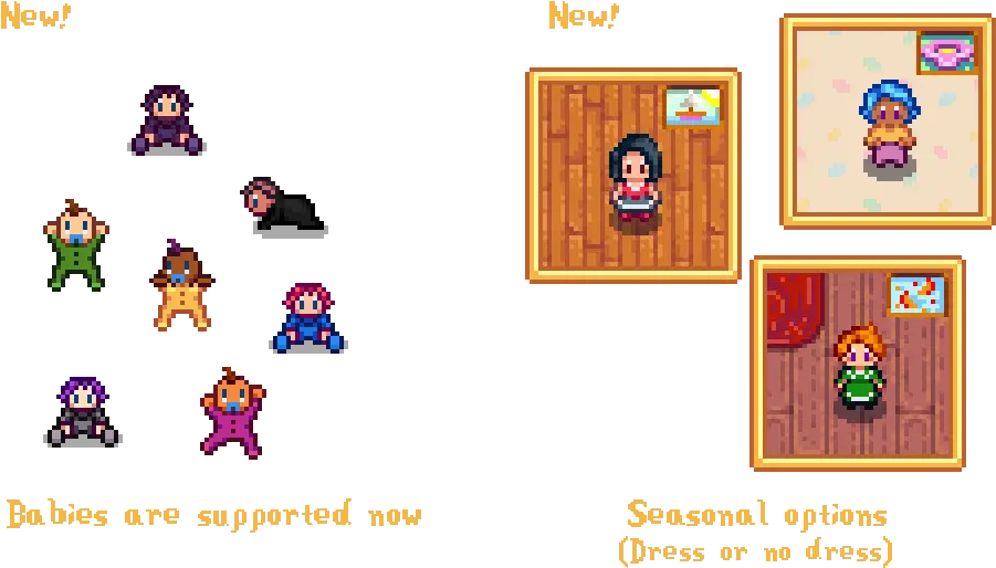 Stardew Valley Mods Toddler Stardew Valley Baby Png Stardew Valley Icon