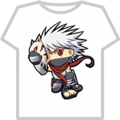 Sadie B Day Presentchibi Anbu Kakashi Transparent Roblox Chibi Kakashi Png Kakashi Transparent