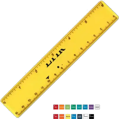 6 Plastic Ruler Evans 1431 250 Promotional 6 Rulers Plastic Ruler Png Ruler Transparent Background