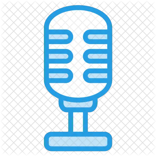 Studio C Mafia Microphone Clipart 42 Photos Blue Transparent Background Microphone Icon Png Mic Icon Png