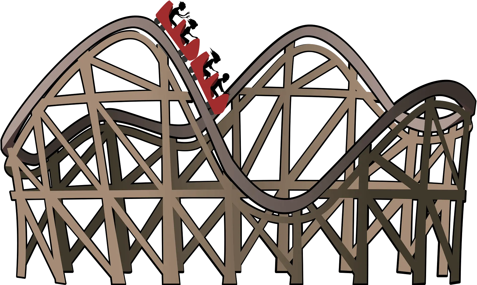 Roller Coaster Clipart Cartoon Roller Coaster Clipart Png Roller Coaster Transparent