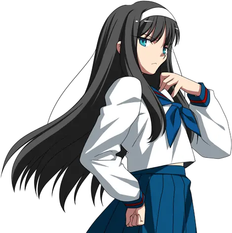 Arcknightu0027s Media Blog Melty Blood Akiha Tohno Full Moon Akiha Tohno Png Blood Cut Png