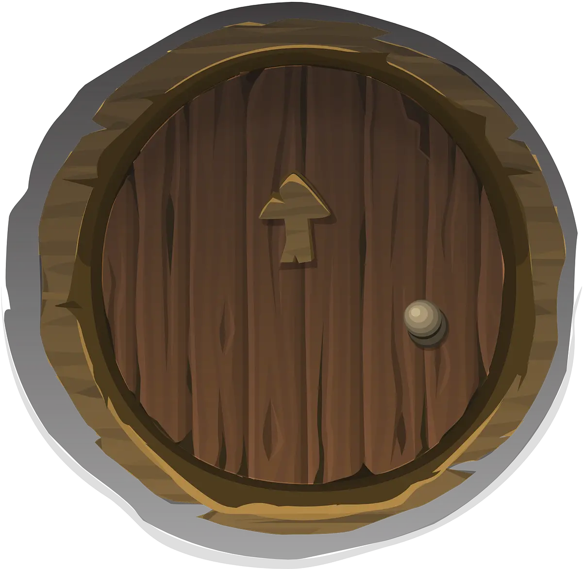 Door Round Circle Hobbit Door Png Transparent Cartoon Circular Door Png Door Knob Png