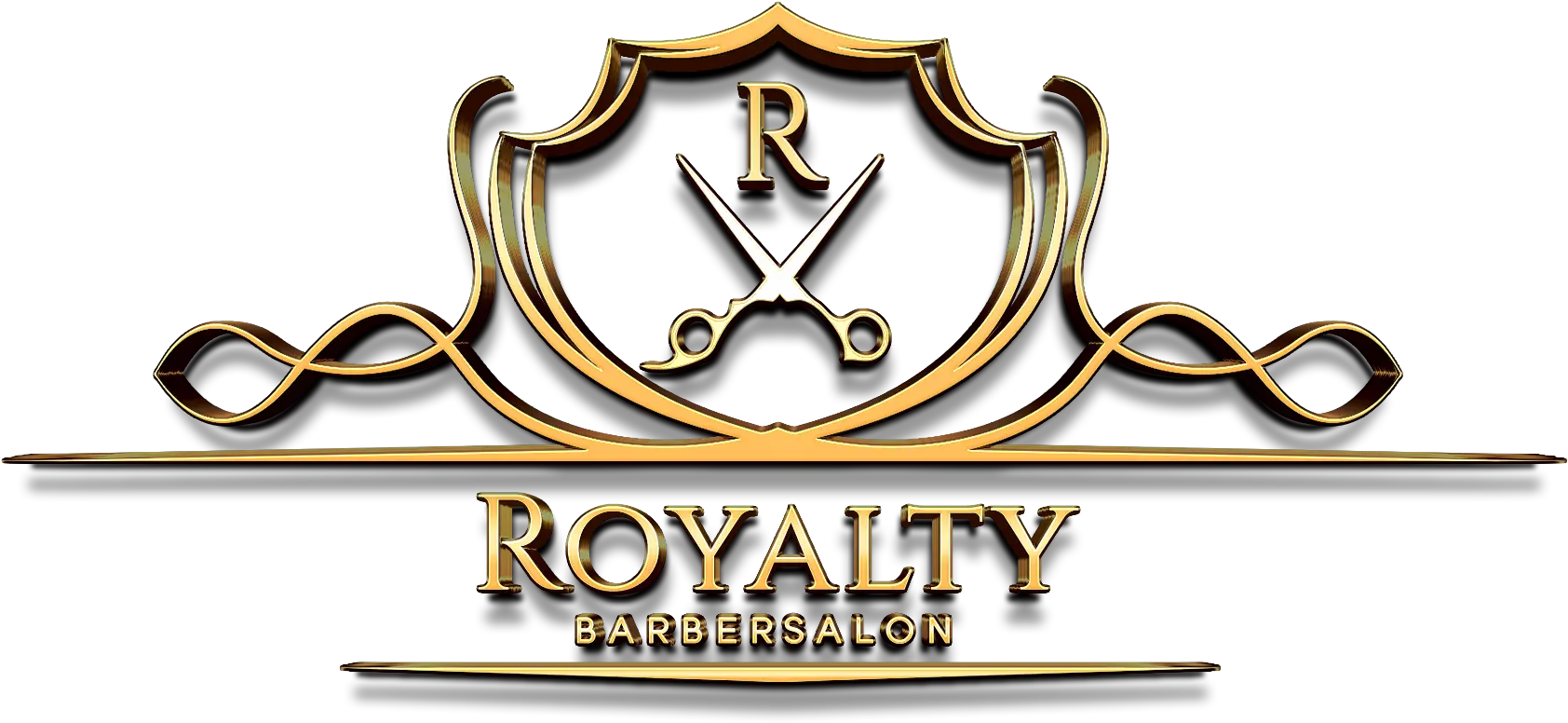 Royalty Barber Salon U2013 Let Us Give You The Royal Treatment Png Logo