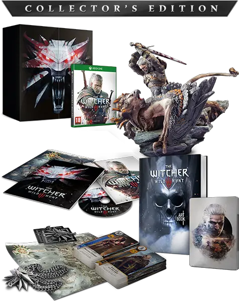 Download The Witcher 3 Wild Hunt Collectors Edition Witcher 3 Wild Hunt Edition Png Witcher Png