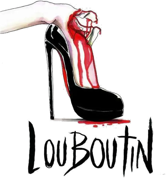 Download Fashion Court Shoes Stiletto Footwear High Heeled Christian Louboutin Cartoon Png High Heel Png