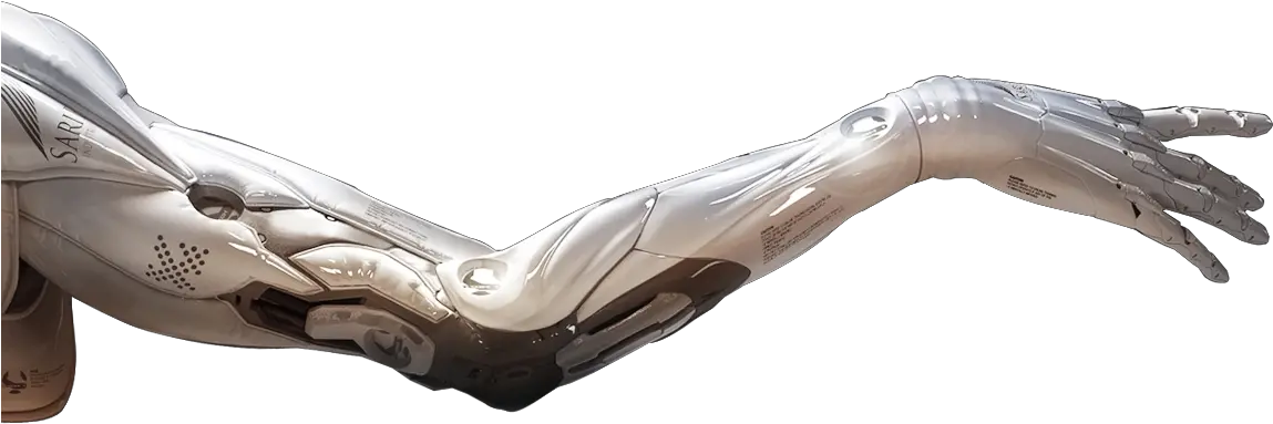 Transparent Arms Cyborg Svg Royalty Deus Ex Cybernetic Arm Png Cyborg Png