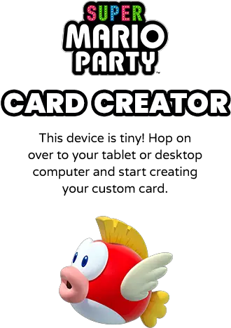 The Super Mario Party Card Creator Activity Mario Party Legends Of The Hidden Temple Png Mario Party Png