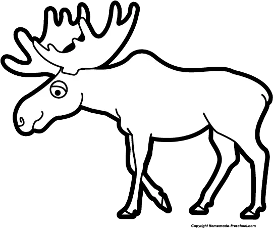 Download Free Moose Clipart Png Freepngclipart Moose Black And White Moose Png