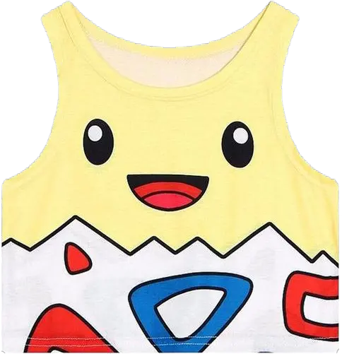 Download Womenu0027s Togepi Crop Top Pokemon Tank Top Png Crop Top Pokemon Tank Top Png