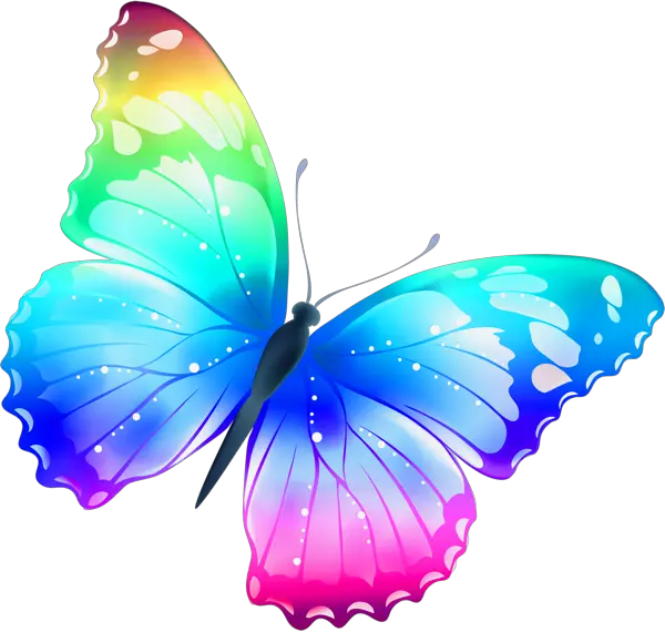Watercolor Butterflies Png
