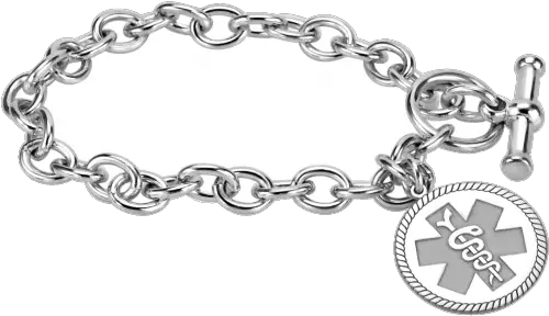 Alert Bracelet 20mm Solid Png Religious Icon Bracelet
