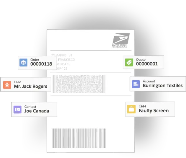 Usps For Salesforce Shipping Tracking Pickups And Rating Vertical Png Usps Icon Png