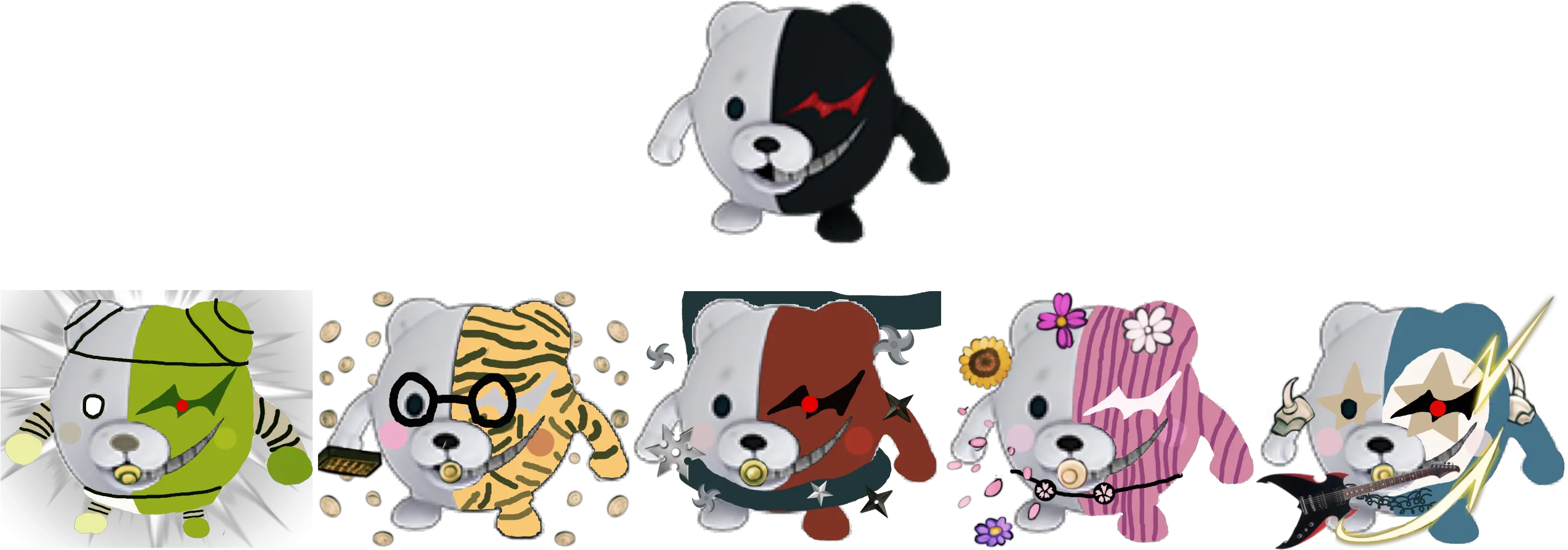 Ball Monokuma And The Monokubs Danganronpa Ball Monokuma Fanart Png Monokuma Png