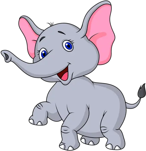 Baby Elephant Clipart Png Cute Elephant Cartoon Cute Cute Elephant Cartoon Elephant Clipart Transparent Background