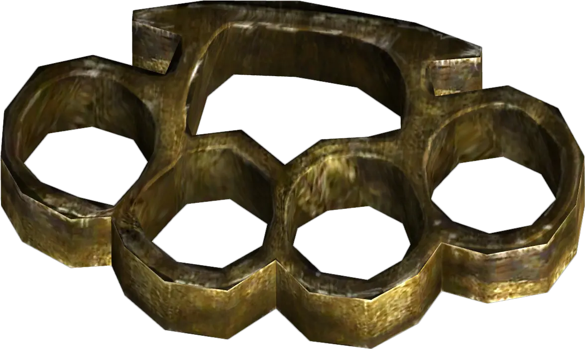 Brass Knuckles Png 1 Image Fallout New Vegas Brass Knuckles Brass Knuckles Png