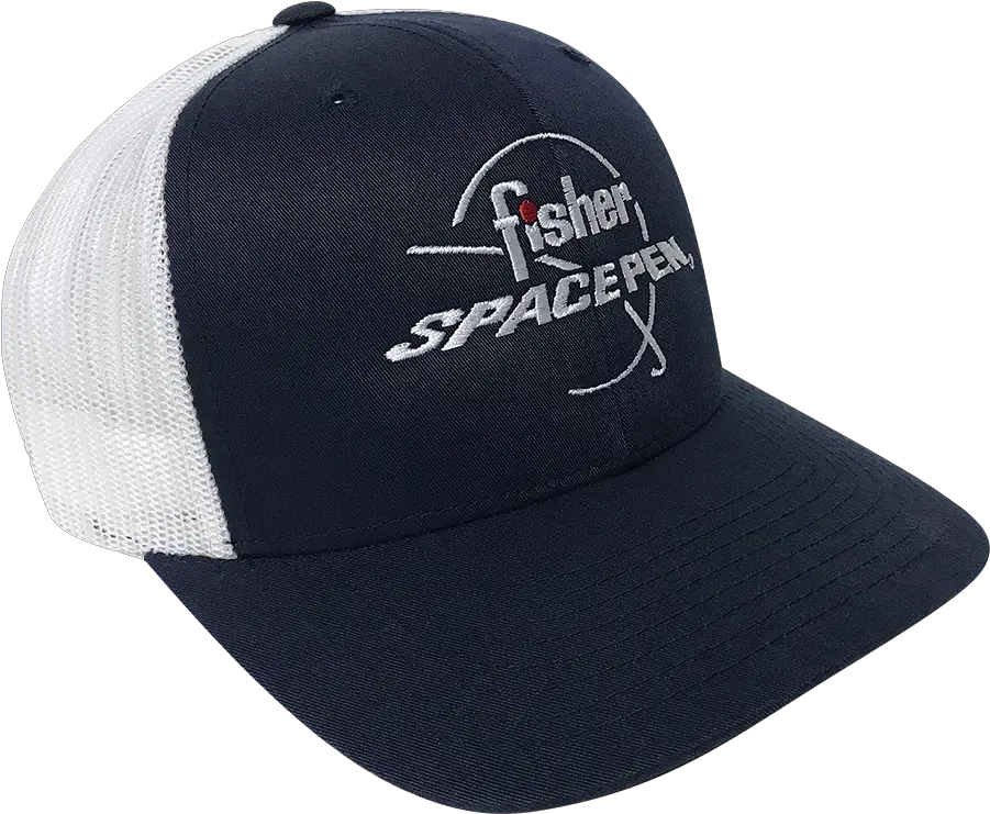 F Hatbl Blue Fisher Space Pen Hat Baseball Cap Png Bl Logo