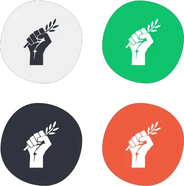 Hand Fist By V Dribbble Language Png Fist Flat Icon