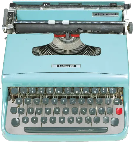 Download Olivetti Letter 22 Typewriter Olivetti Typewriter Png Typewriter Png