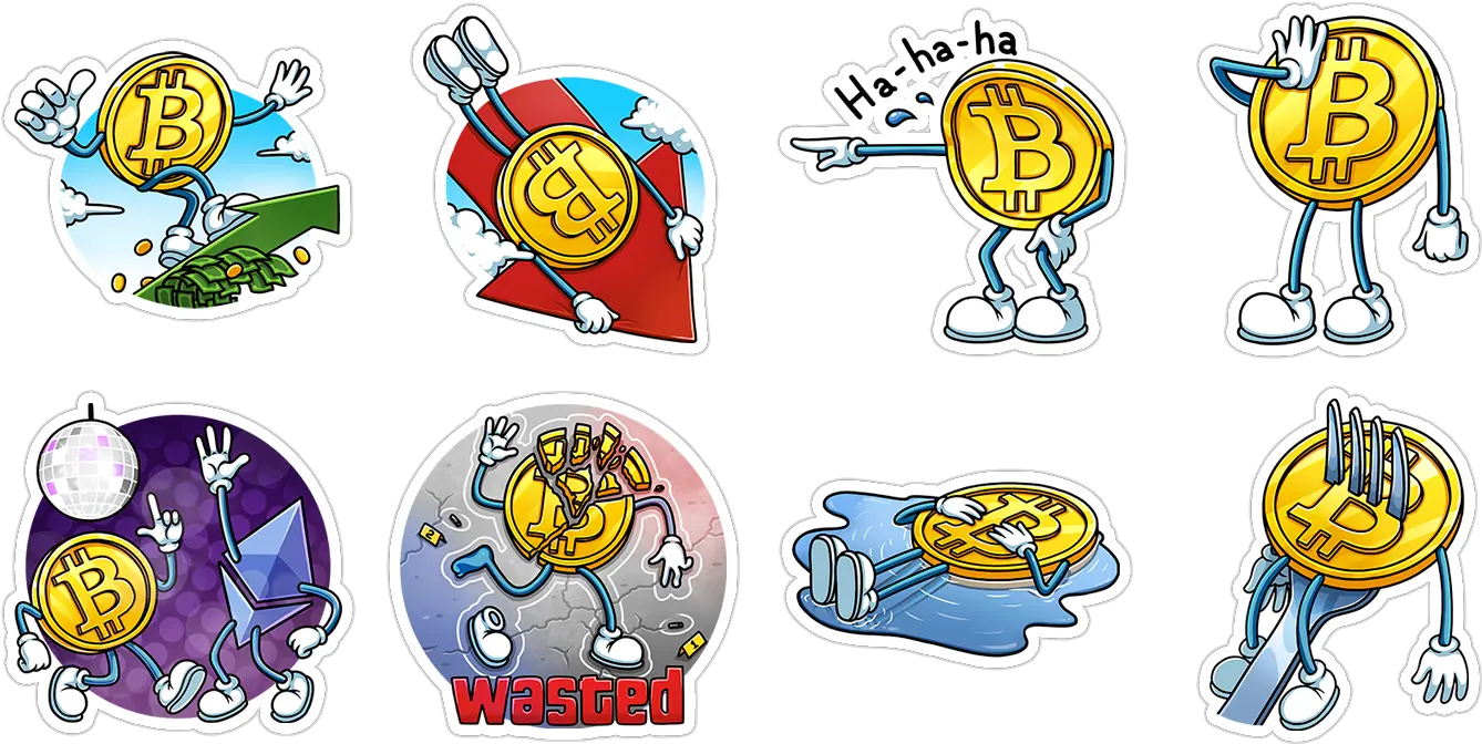 Bitcoin Telegram Stickers U2014 2017 Clip Art Png Telegram Png