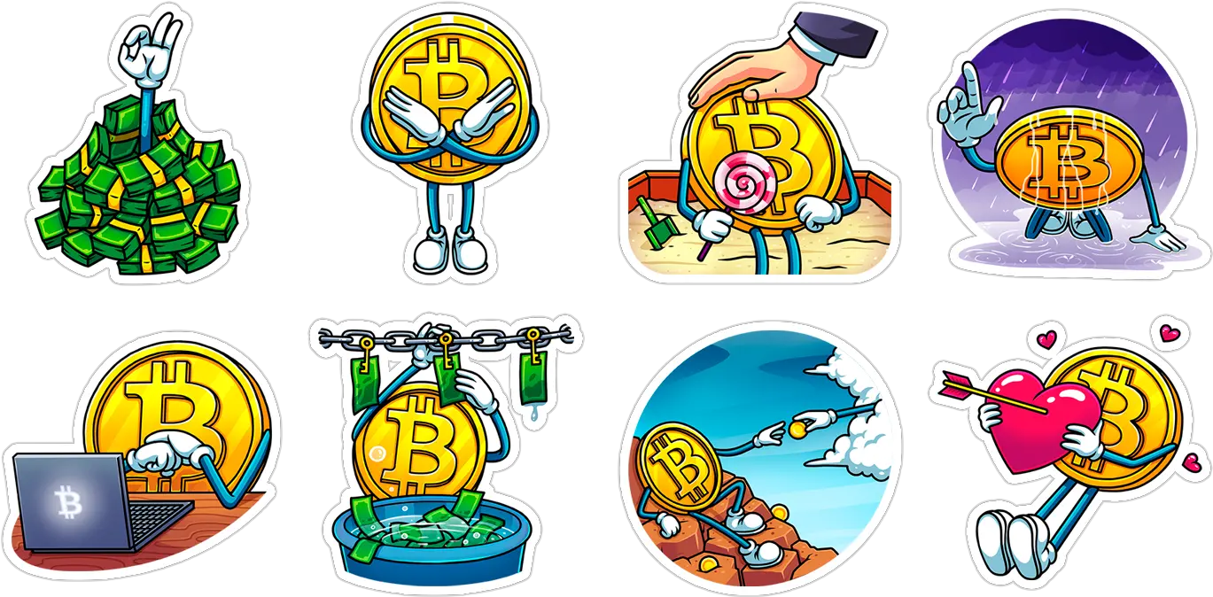 Bitcoin Telegram Stickers U2014 2017 Clip Art Png Telegram Png