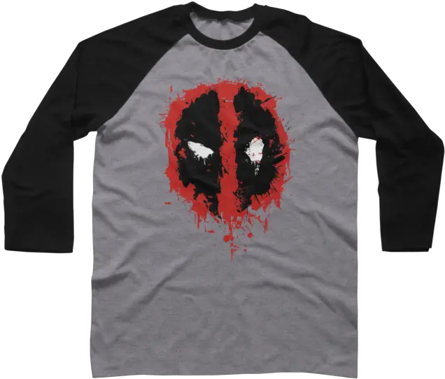 Deadpool Splatter Icon Long Sleeve Png Splatter Icon