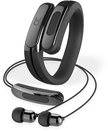 Helix Cuff Wearable With Wireless Bluetooth Headphones Helix Wearable Cuff With Wireless Bluetooth Headphones Png Earbuds Png