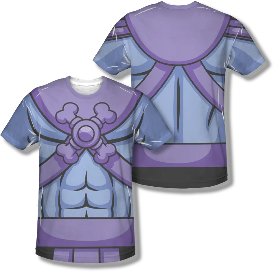 Masters Of The Universe Skeletor Costume All Over Tshirt Skeletor Png Skeletor Png