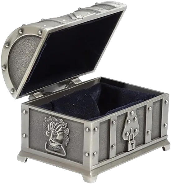 Treasure Silver Treasure Chest Transparent Background Png Treasure Chest Transparent