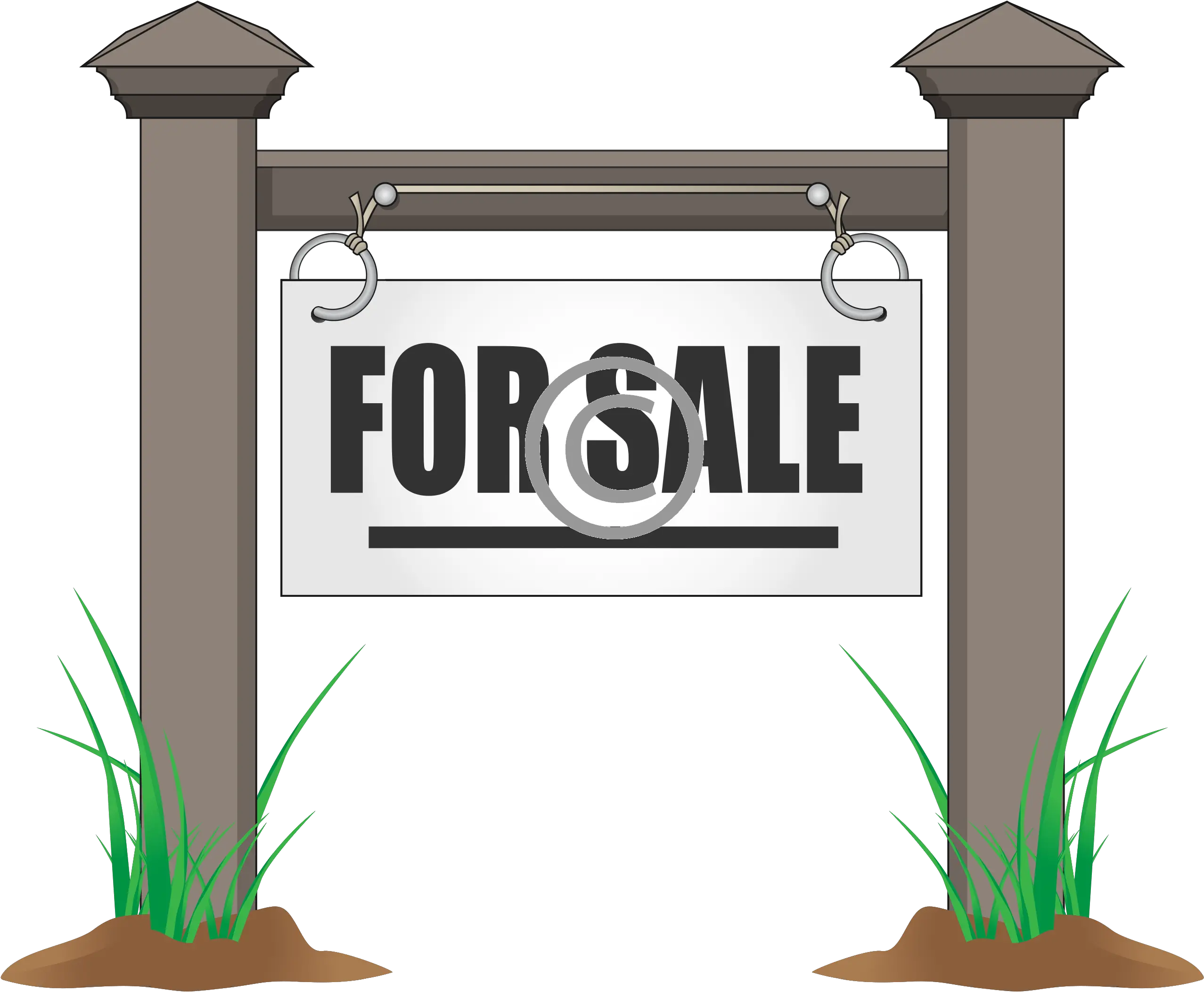 Download For Sale Sign Post Illustration Full Size Png Sign Post Png