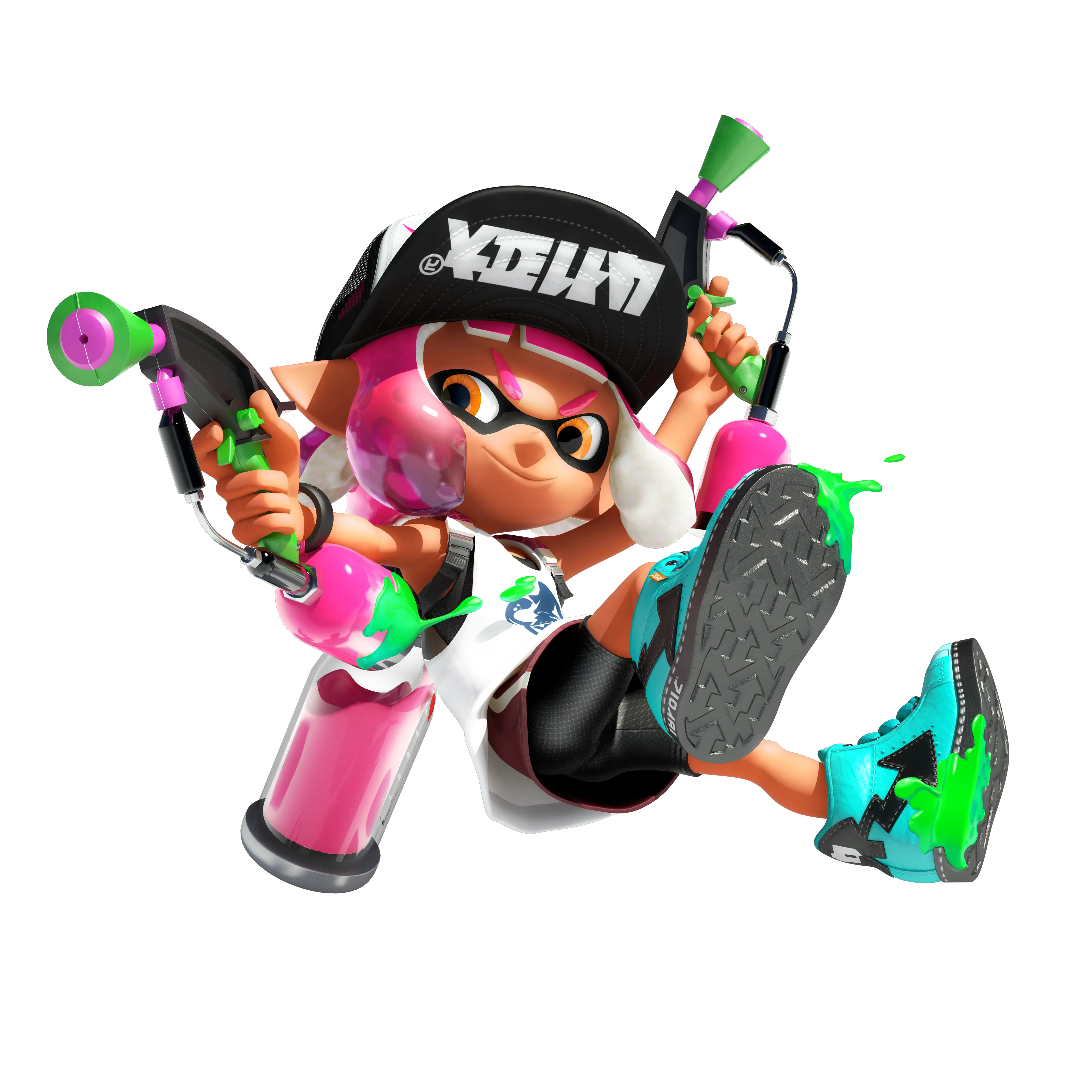 Inklings Splatoon 2 Inkling Girl Png Inkling Png