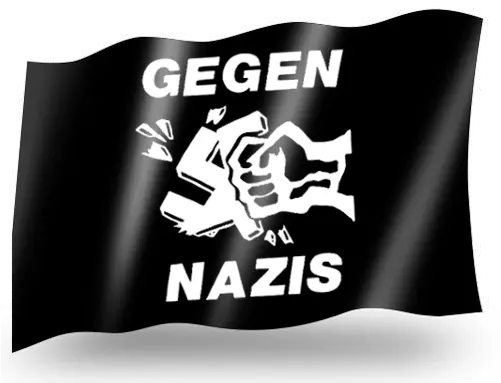 Gegen Nazis U2013 Fahne Gegen Nazis Poster Png Nazi Armband Png