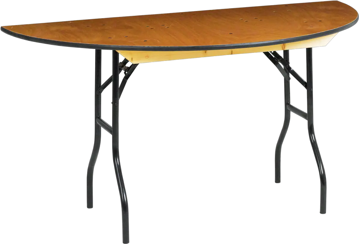 Trestle Table Semi Circle 4ft Trestle Tables Dzine Trestle Table Png Semi Circle Png