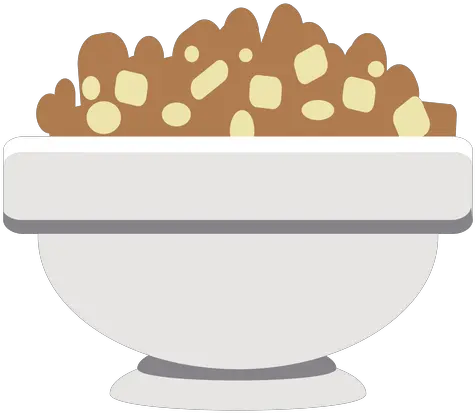 Bowl Cereal Flat Clip Art Png Bowl Of Cereal Png