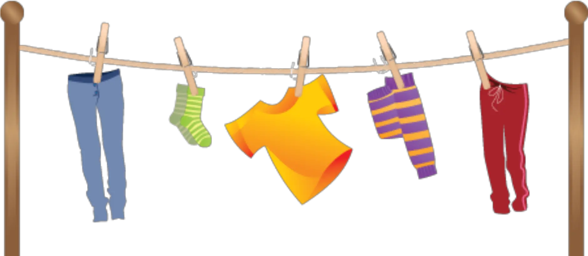 Clothes Hanging Transparent U0026 Png Clipart Free Download Ywd Clothes On Clothesline Clipart Cloth Png