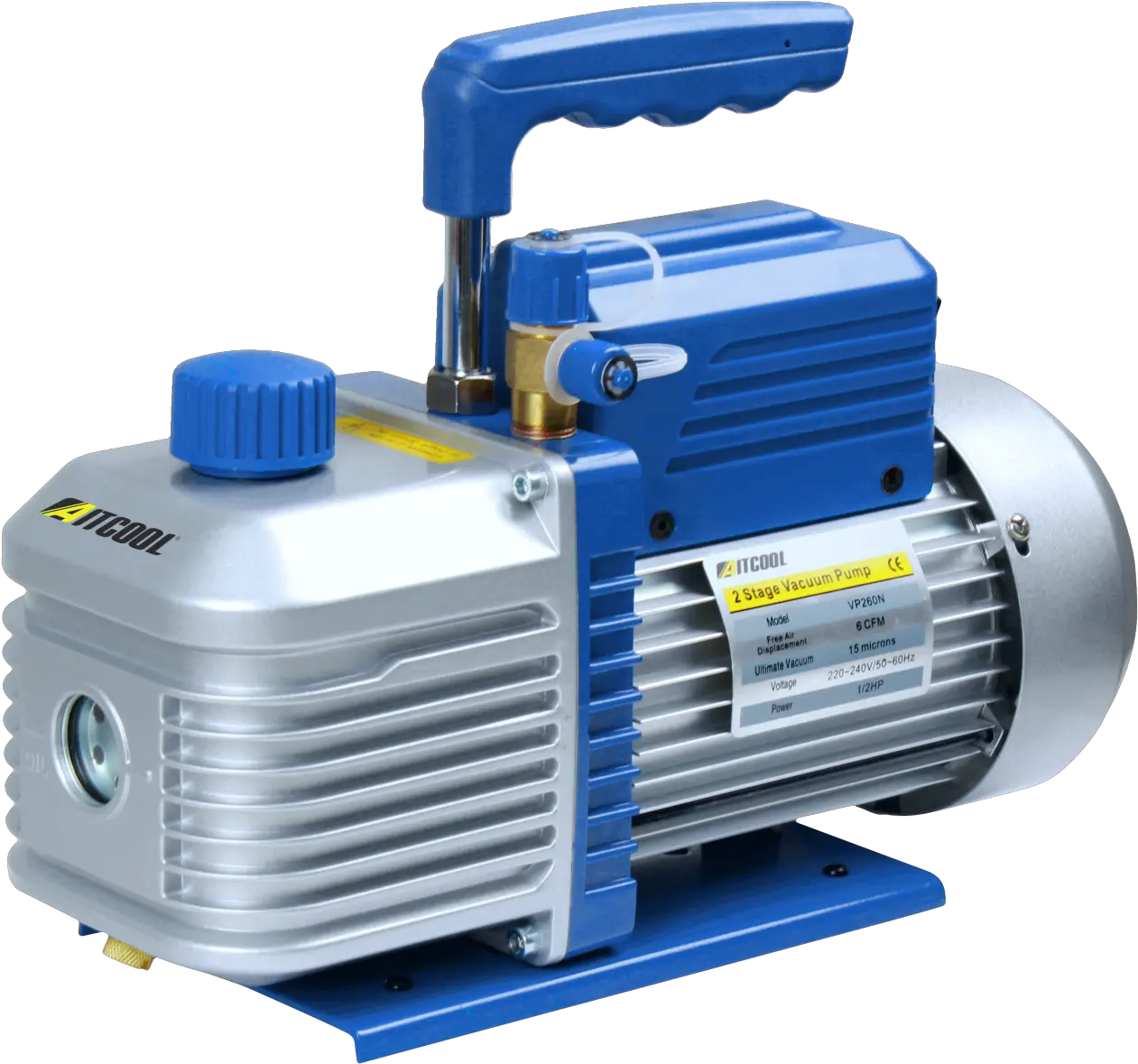 China Factory Hvacr Refrigeration 18cfm20cfm Double Bomba De Vacio Aitcool De 8 Cfm Png Vacuum Pump Icon