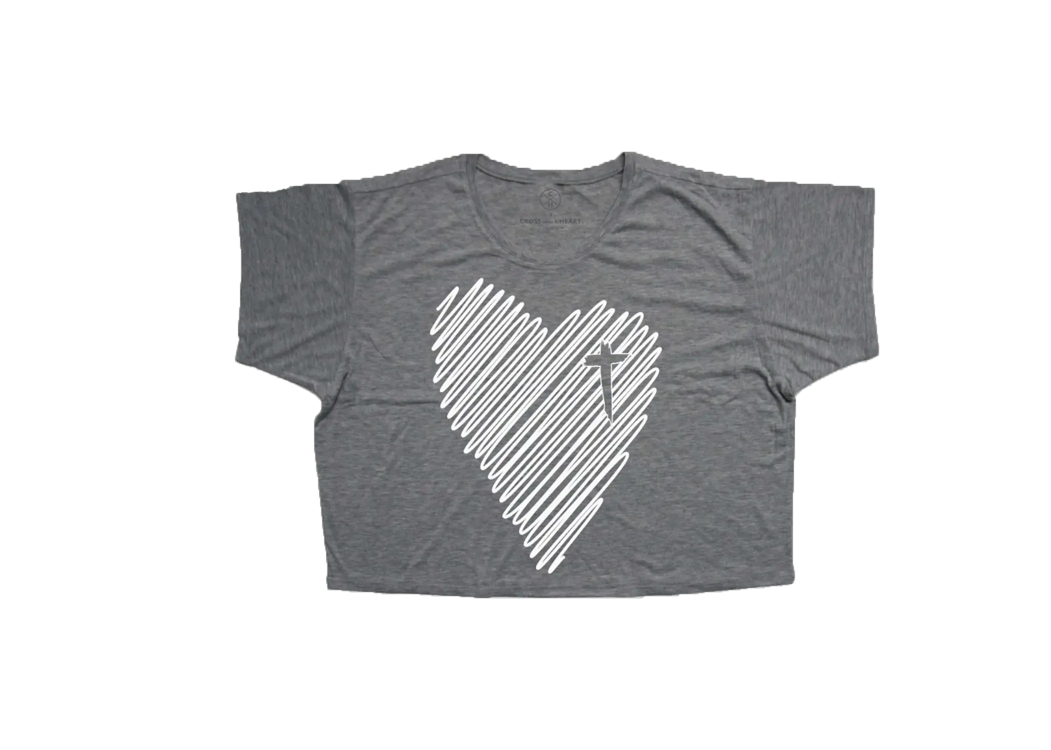 Boxy Tee Blouse Png Scribble Heart Png