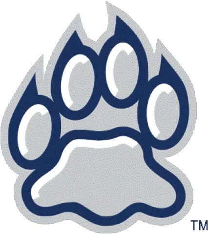 Transparent Paw Wildcat Picture 1517764 New Hampshire Wildcats Logo Png Paw Print Logo