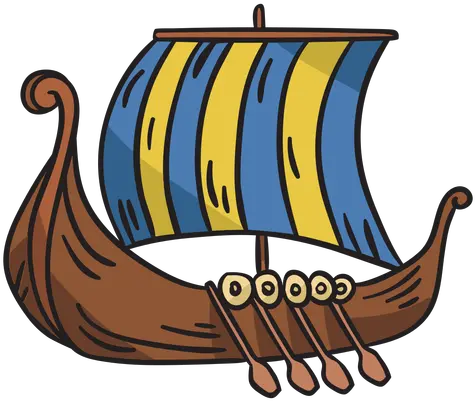 Transparent Png Svg Vector File Barco Viking Png Boat Transparent