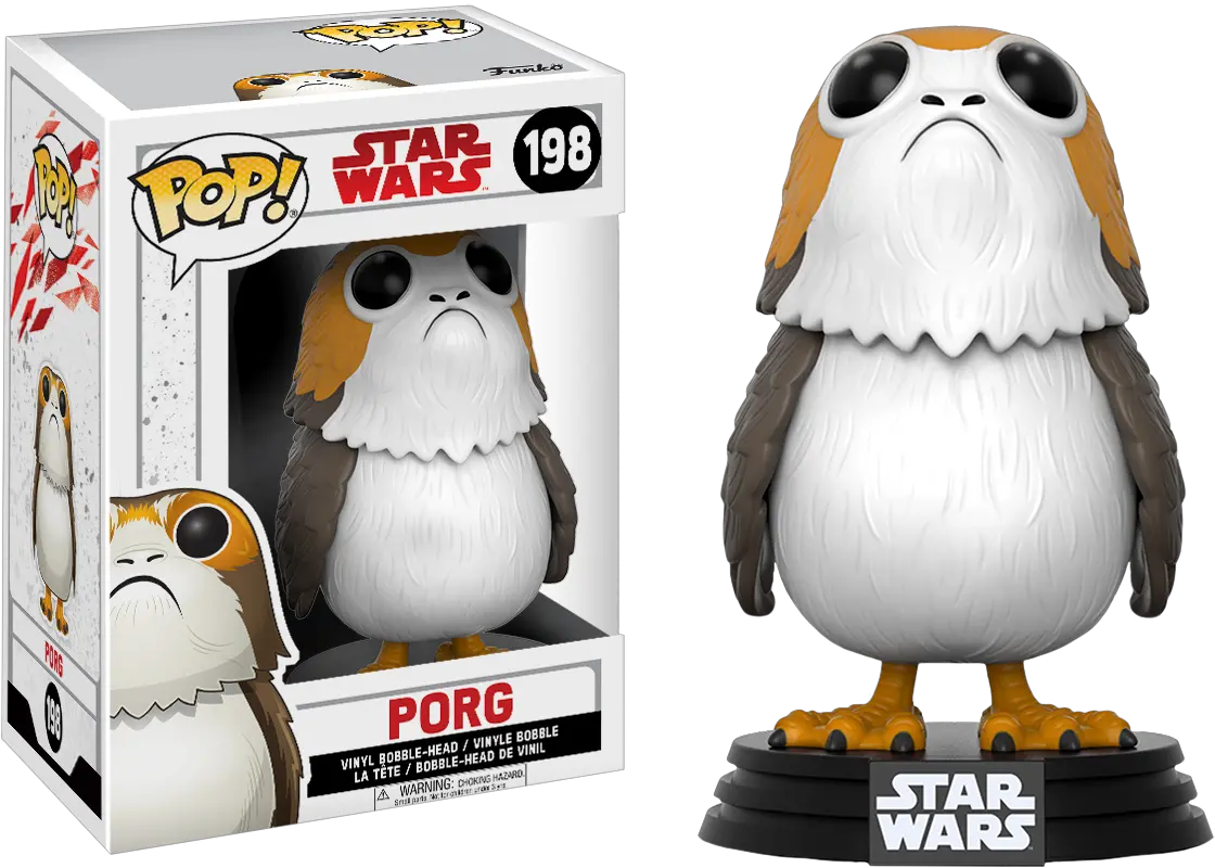 The Last Star Wars Pop Figures Png Porg Png