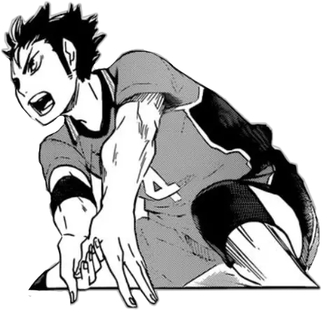 Haikyuuedit Manga Anime Nishinoya Vol Transparent Aesthetic Haikyuu Manga Png Haikyuu Transparent