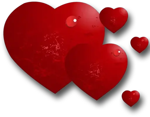 Two Hearts Png Photo Mart Girly Red Hearts Png