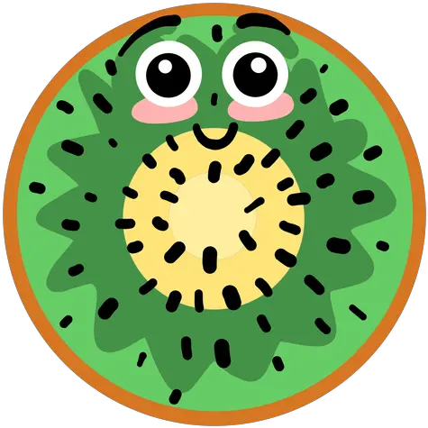 Kiwi Kiwifruit Flat Imagem De Kiwi Desenho Png Kiwi Transparent