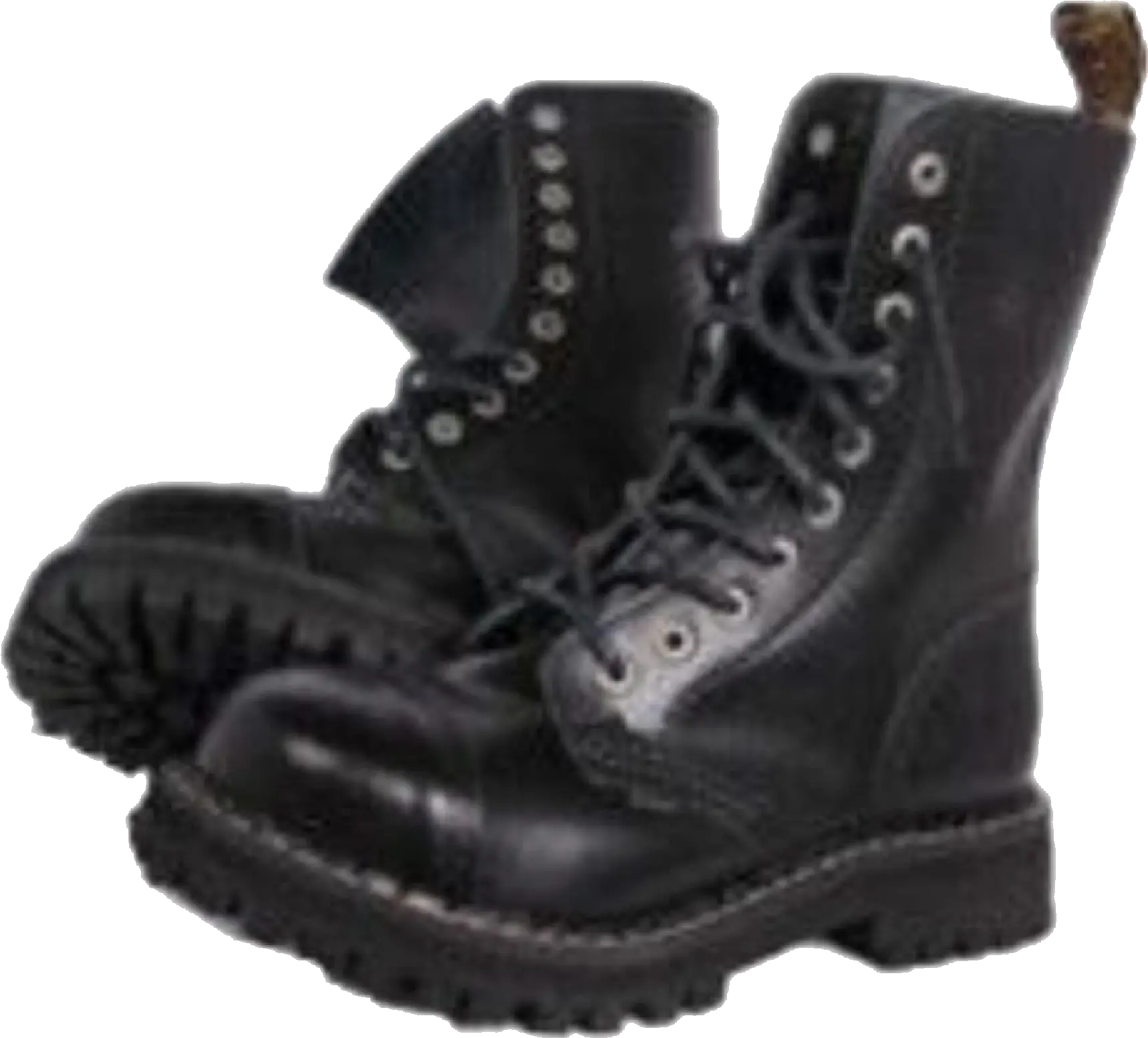 Black Boots Polyvore Moodboard Filler Png