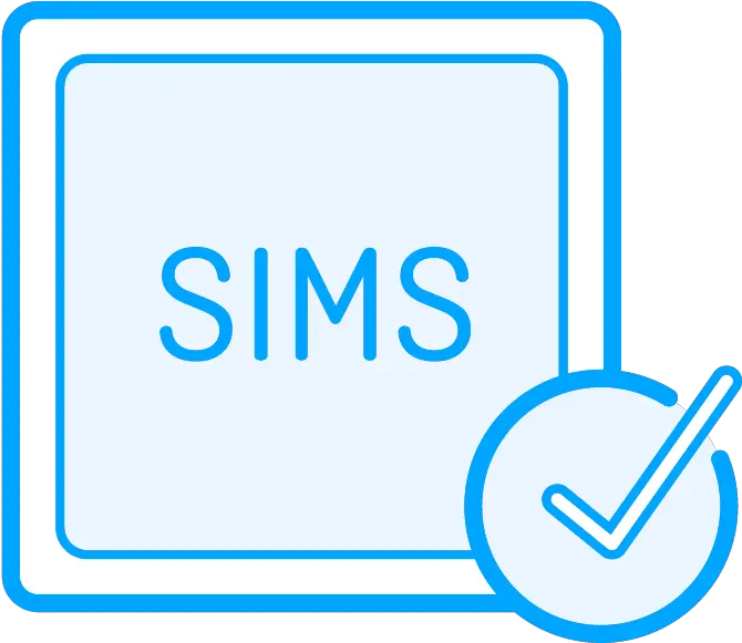 Download Sims Tick Icon Check Mark Full Size Png Image Language Tick Mark Icon